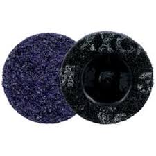 7100359755 SCOTCH-BRITE™ ROLOC™ PRECISION HEAVY DUTY SURFACE CONDITIONING DISC, HD-DR, EXTRA COARSE