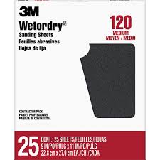 7100079086 WETORDRY 9X11 120G SHEET 25/PK 10PK/CS88602NA