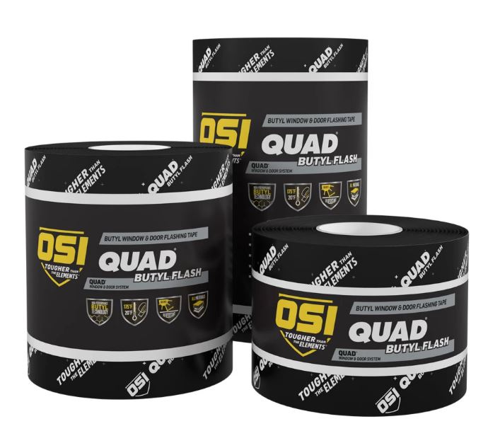 2876265 QUAD 4INX75FT BUTYL FLASHING TAPE