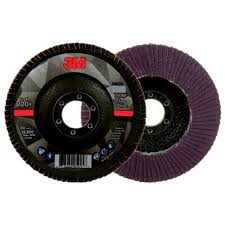 7100178091 3M Flap Disc 769F, 120+, T29, 4-1/2 in x 7/8 in, 10 ea/Case