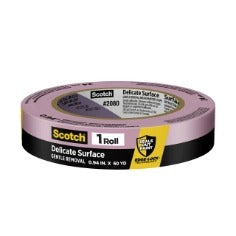 7100185006 SCOTCH DELICATE SURFACE PAINTER'S TAPE 2080-24EC, 0.94 IN X 60 YD (24MM X 54,8M)