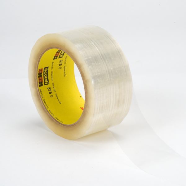7000028907 SCOTCH BOX SEALING TAPE 375, CLEAR, 48 MM X 50 M