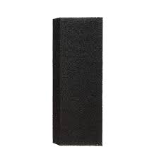 7100031687 SANDING SPONGE 1/2IN FINE 250/CS3-3/4 X 4-3/4 X 1/2 ABR 2 SIDES BLACK