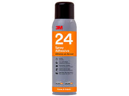 7100179450 3M™ FOAM AND FABRIC SPRAY ADHESIVE 24, ORANGE, 16 FL OZ CAN