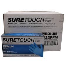 4522PFM SURETOUCH POWDER-FREE NITRILE - M
