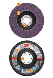 05111528879 546D 4-1/2X7/8 FLAP DISC 120G 10/CS