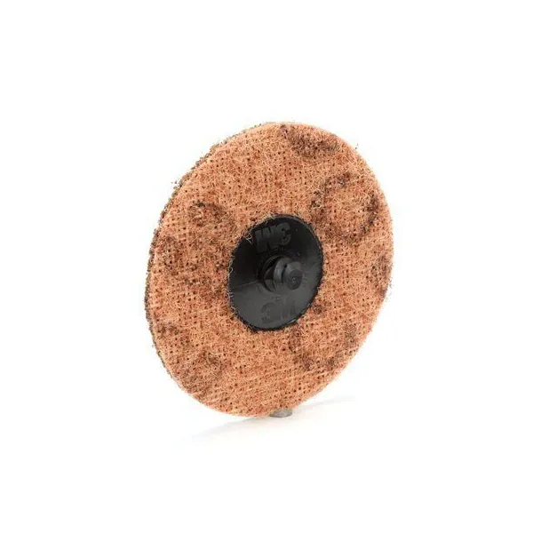 7000000756 SCOTCH-BRITE ROLOC SURFACE CONDITIONING DISC, SC-DR, A/O COARSE, TR, 3 IN, WITH SCRIM