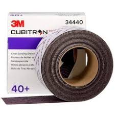 7100086671 34440 70MMX8M 40+ CLEAN SAND SHT RL 5/CSCUBITRON II HOOKIT CLEAN SANDING SHEET ROLL