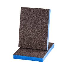 P-106073 EKASILK PLUS 1 / 2 IN. SANDING SPONGE 3"X 4" MEDIUM-FINE HOOK & LOOP