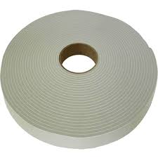 SF-VFLD 1IN X 35FT 1/4IN THICK GRAY SINGLE FACED PVC FOAM TAPE 24/CS