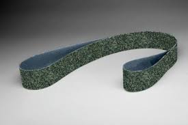 7100012618 SCOTCH-BRITE SURFACE CONDITIONING LOW STRETCH BELT 2X37 SC-BL, SIC SUPER FINE 10/CASE