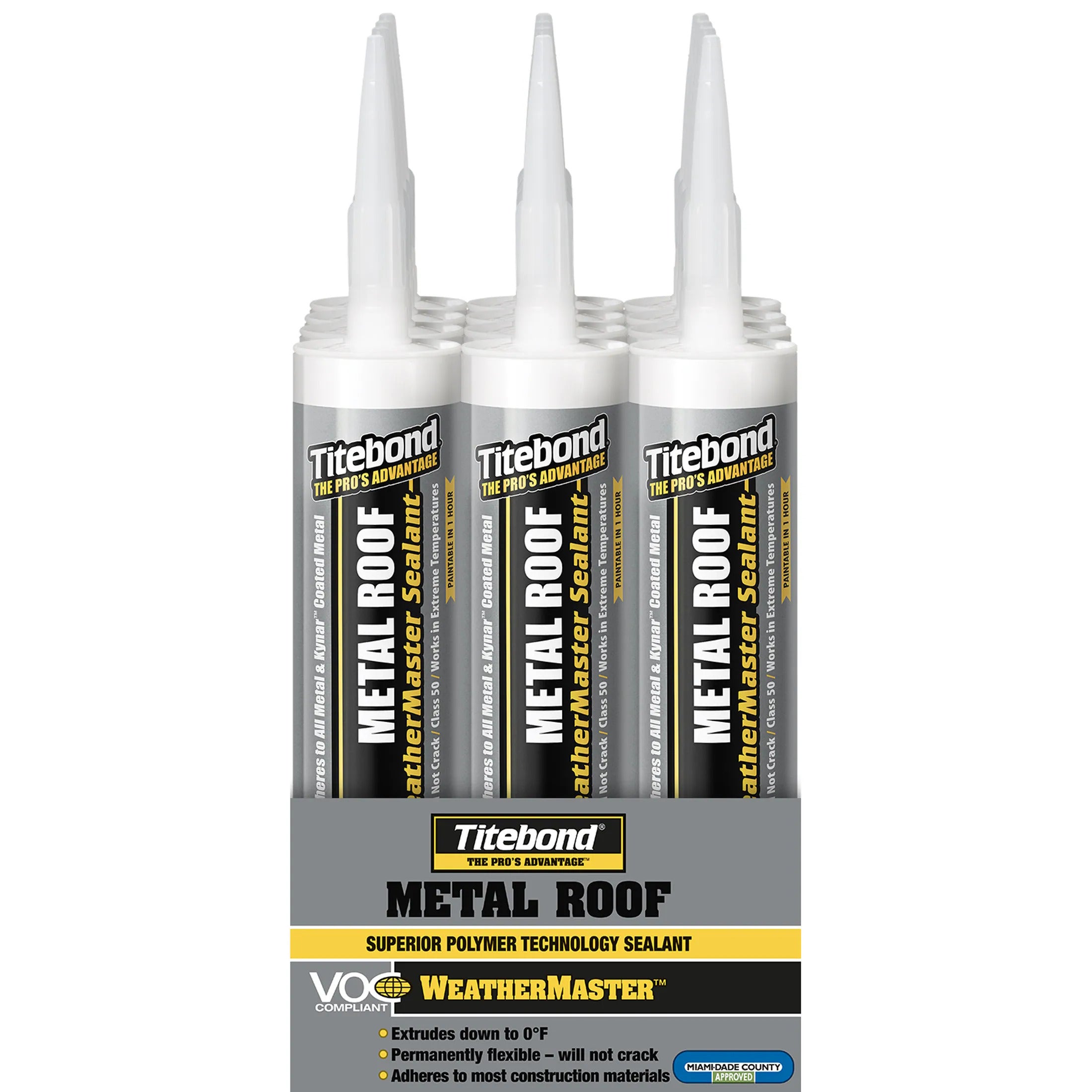61581 TAN WEATHERMASTER METAL ROOF SEALANT