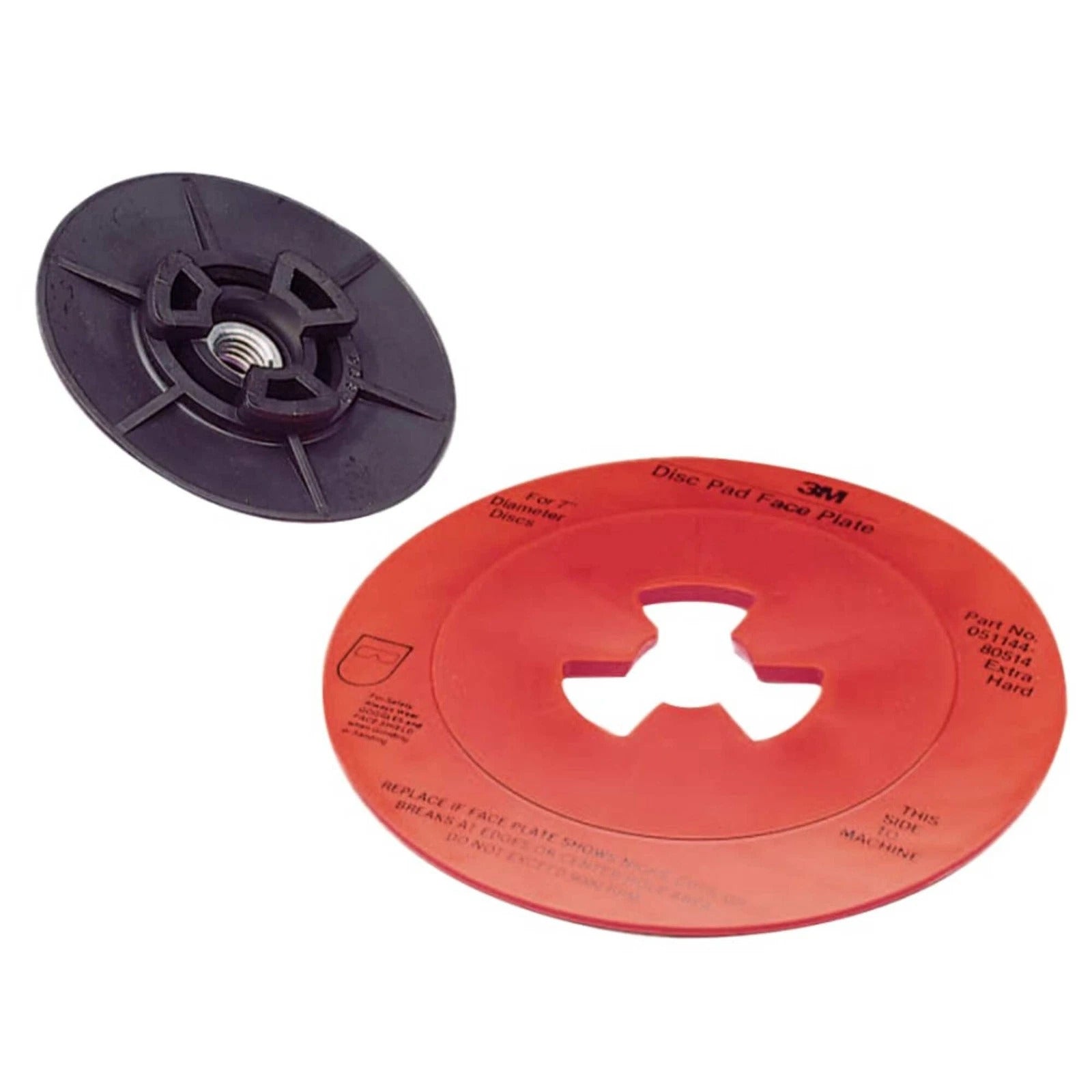 60980108207 4-1/2 MEDIUM FACE PLATE 10/CS