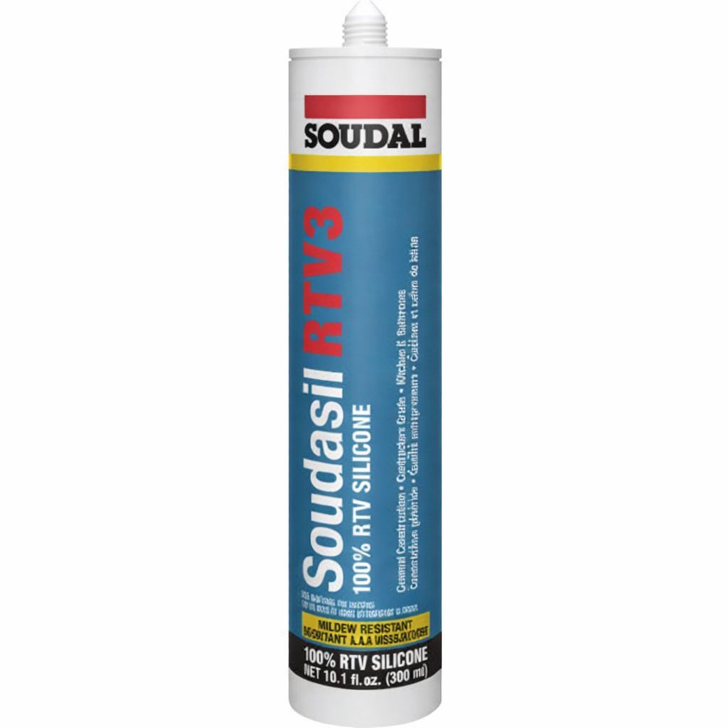 143745 Soudasil RTV3 10.1floz TRANS WHITE